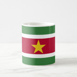 Vlag van Suriname Koffiemok