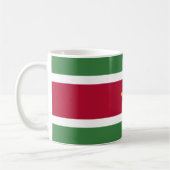 Vlag van Suriname Koffiemok (Links)