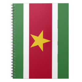 Vlag van Suriname Notitieboek