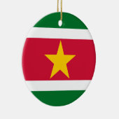 Vlag van Suriname Ornament (Rechts)