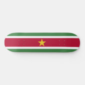 Vlag van Suriname Persoonlijk Skateboard (Horizontaal)