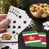 Vlag van Suriname Pokerkaarten (Insitu)