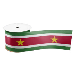 Vlag van Suriname Satijnen Lint