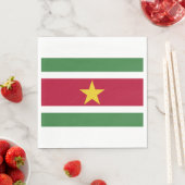 Vlag van Suriname Servet (Insitu)