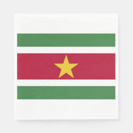 Vlag van Suriname Servet