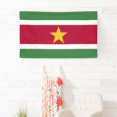 Vlag van Suriname Spandoek (Insitu)