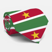 Vlag van Suriname Stropdas (Opgerold)