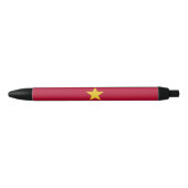 Vlag van Suriname Zwarte Inkt Pen (Voorkant)
