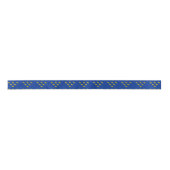 Vlag van Sussex Athletic Satin Ribbon Satijnen Lint (Voorkant)