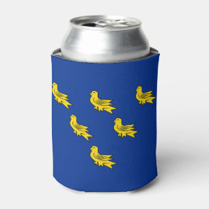 Vlag van Sussex blikjeskoeler