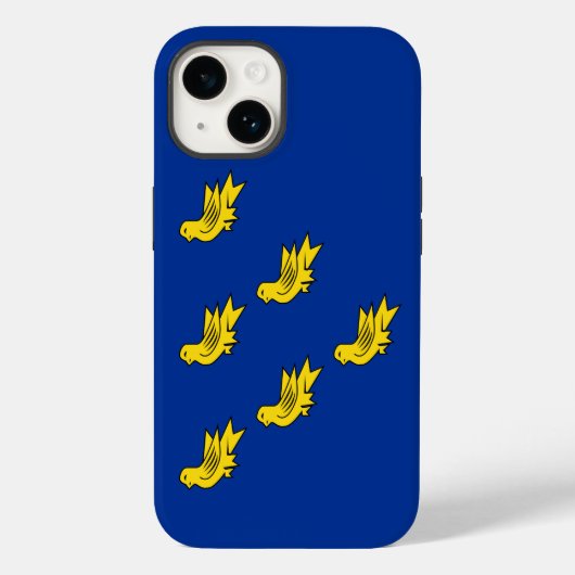 Vlag van Sussex Case-Mate iPhone Case (Achterkant)