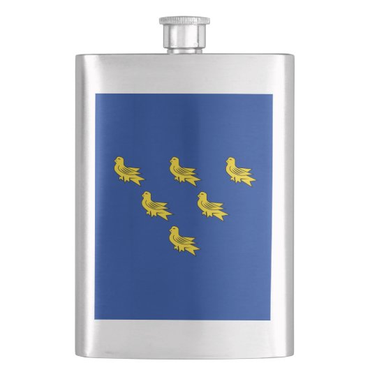 Vlag van Sussex Fles Flacon (Voorkant)