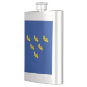 Vlag van Sussex Fles Flacon (Links)