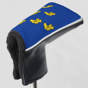 Vlag van Sussex Golf Head Hoesje Golfheadcover