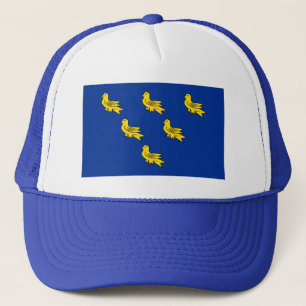 Vlag van Sussex Hoed Trucker Pet