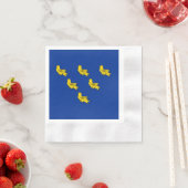 Vlag van Sussex servetten (Insitu)