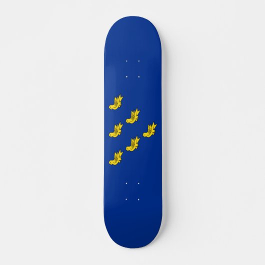Vlag van Sussex Skateboard (Voorkant)