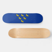 Vlag van Sussex Skateboard (Horizontaal)