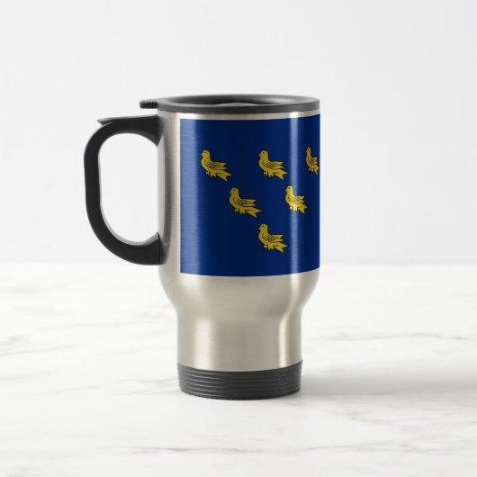 Vlag van Sussex Travel Mug Reisbeker (Links)