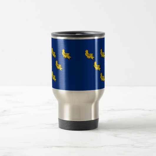 Vlag van Sussex Travel Mug Reisbeker (Center)