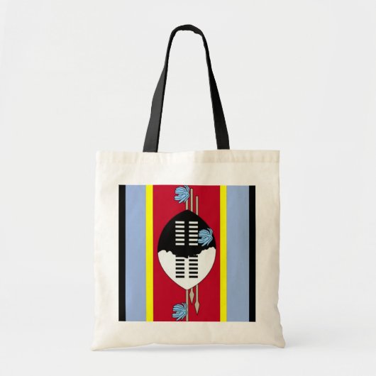 Vlag van Swaziland Bag Tote Bag (Voorkant)