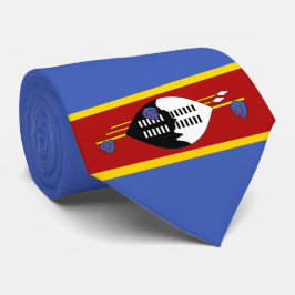 Vlag van Swaziland (Eswatini) Stropdas