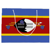 Vlag van Swaziland Groot Cadeauzakje (Achterkant)