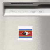 Vlag van Swaziland Magneet (Insitu (Vaatwasser))