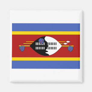 Vlag van Swaziland Magneet