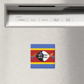 Vlag van Swaziland Magneet (Insitu (Vaatwasser))