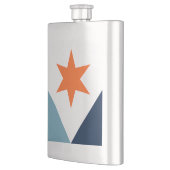 Vlag van Syracuse, New York Flacon (Links)