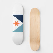 Vlag van Syracuse, New York Persoonlijk Skateboard (Voorkant)