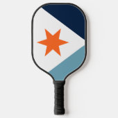 Vlag van Syracuse, New York Pickleball Paddle (Voorkant)