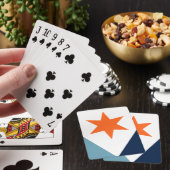 Vlag van Syracuse, New York Pokerkaarten (Insitu)