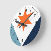 Vlag van Syracuse, New York Ronde Klok (Hoek)