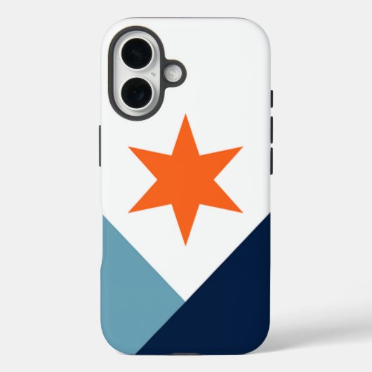 Vlag van Syracuse - verticaal, NY Case-Mate iPhone Case (Achterkant)