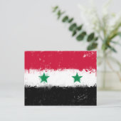 Vlag van Syrië Briefkaart (Staand voorkant)