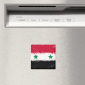 Vlag van Syrië Magneet (Insitu (Vaatwasser))