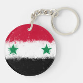 Vlag van Syrië Sleutelhanger (Achterkant)