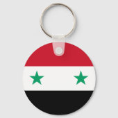 Vlag van Syrië Sleutelhanger