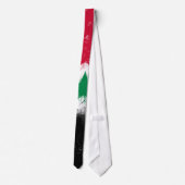 Vlag van Syrië Stropdas (Achterkant)
