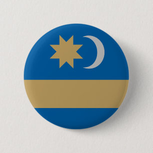 Vlag van Székely Land Ronde Button 5,7 Cm