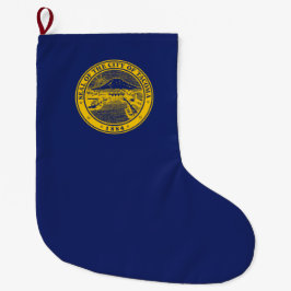 Vlag van Tacoma (Washington City) Grote Kerstsok