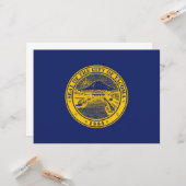 Vlag van Tacoma (Washington City) Kaart (Voorkant / Achterkant in situ)