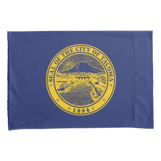 Vlag van Tacoma (Washington City) Kussensloop (Voorkant-Rechts)