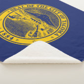 Vlag van Tacoma (Washington City) Sherpa Deken (3/4)