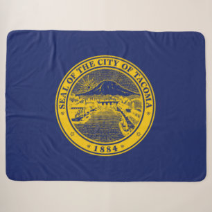 Vlag van Tacoma (Washington City) Sherpa Deken