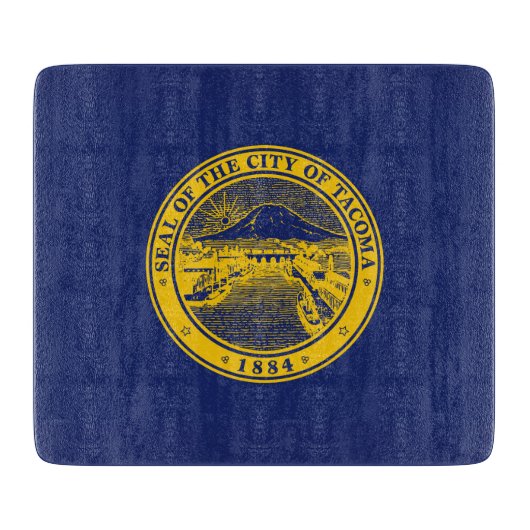 Vlag van Tacoma (Washington City) Snijplank (Voorkant)