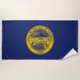 Vlag van Tacoma (Washington City) Strandlaken