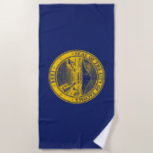 Vlag van Tacoma (Washington City) Strandlaken (Voorkant)